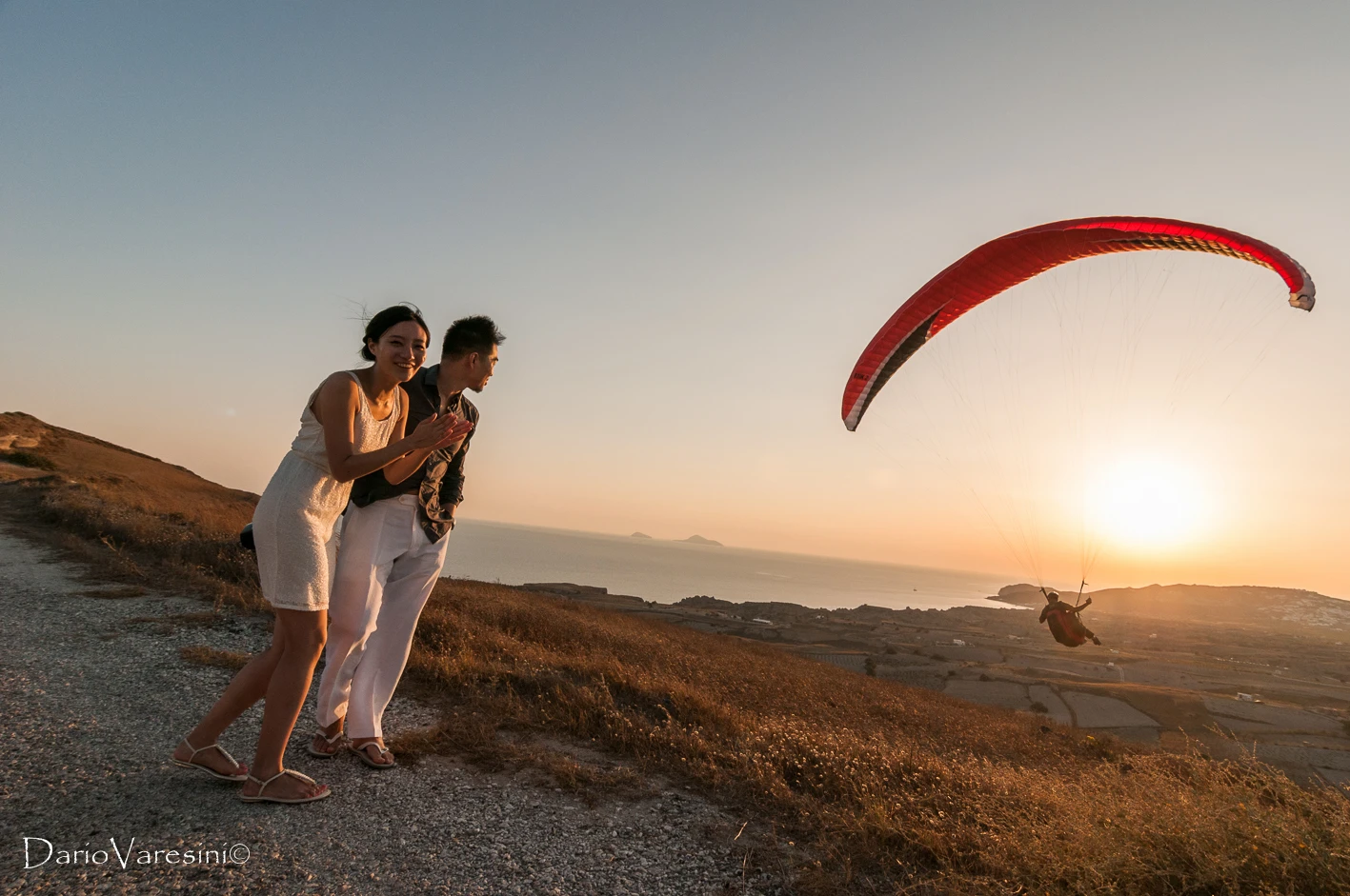 On location.. with a kite!